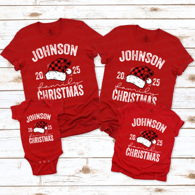 2024 Personalized Custom Christmas Family Shirts