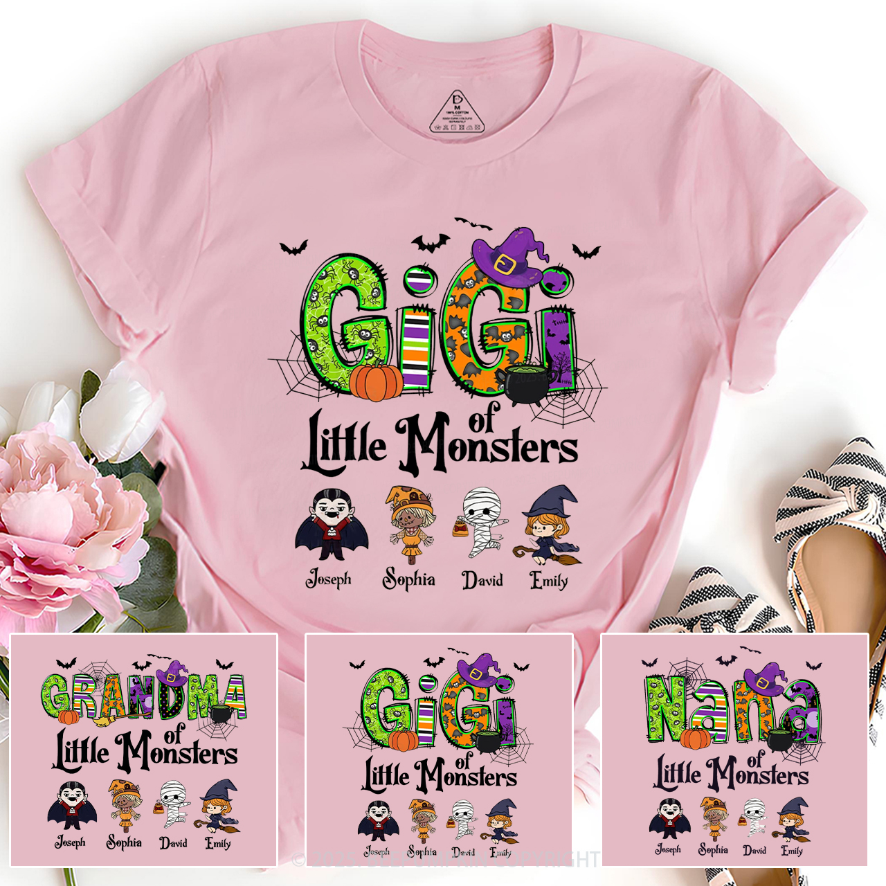 Personalized Mimi Halloween T-Shirts Beepumpkin