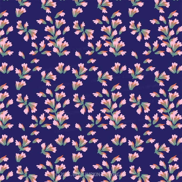 Floral Whispers Mom&Me Matching All Over Print Dress