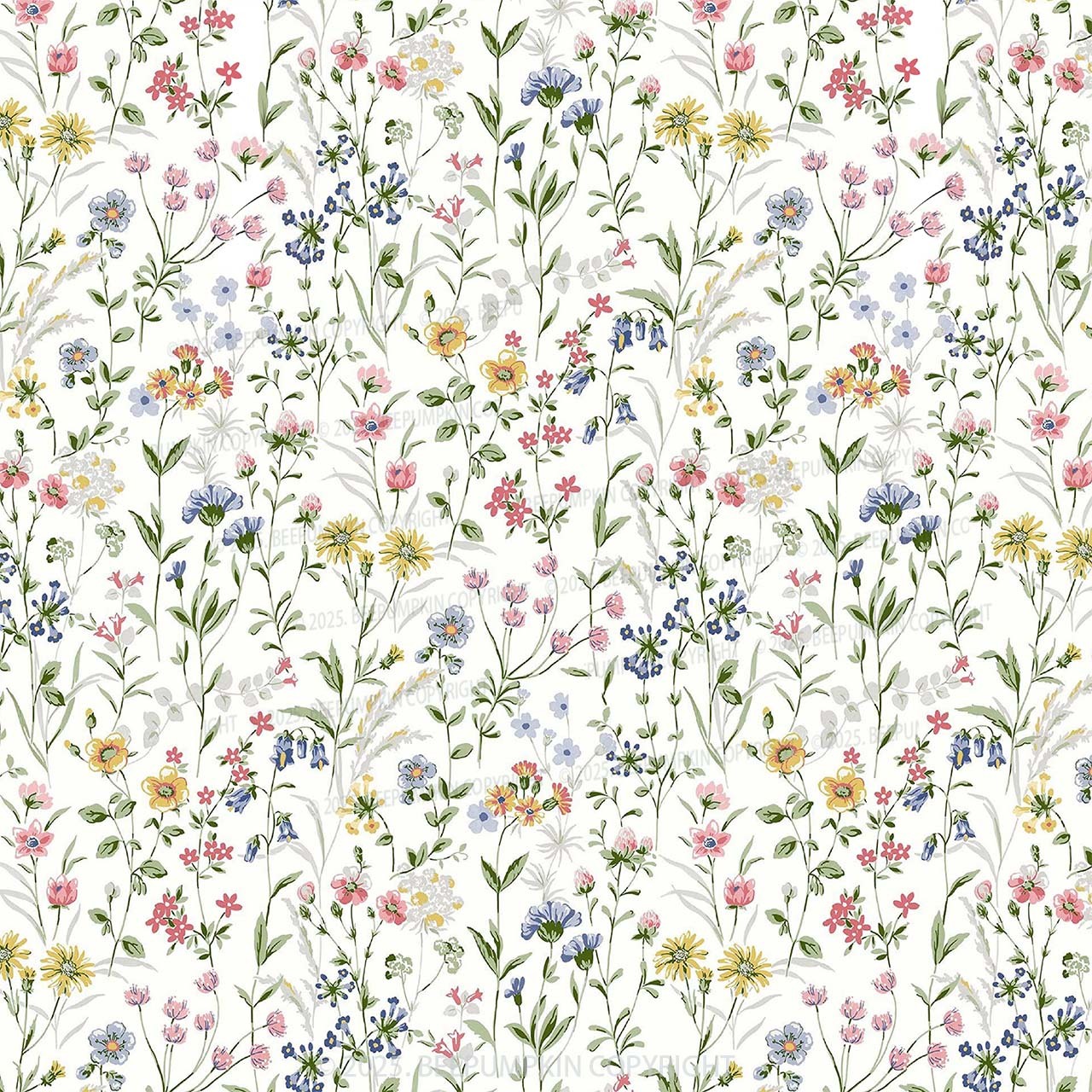 Wildflowers Mom&Me Matching All Over Print Dress