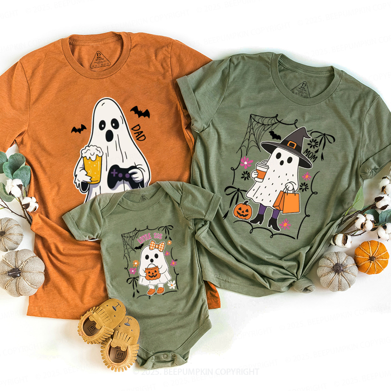 Personalized The Boo Halloween Family Matching Shirts