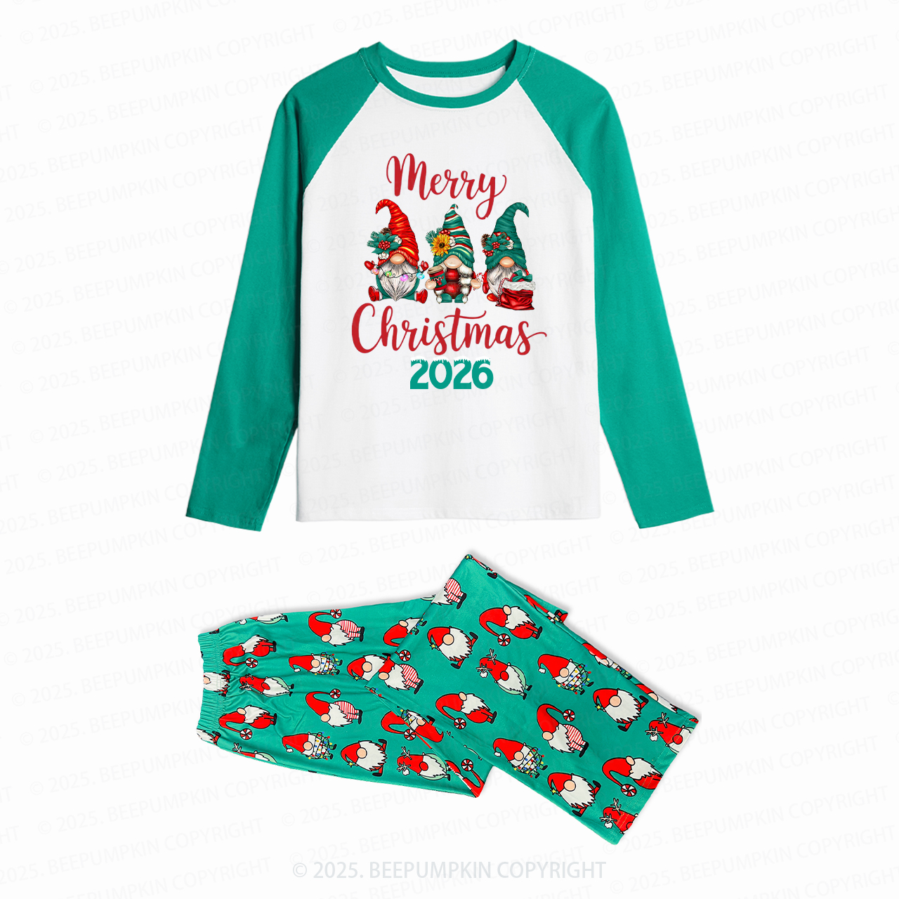 [Copy]Gnome Family Matching Christmas Gnomes Pajamas Beepumpkin