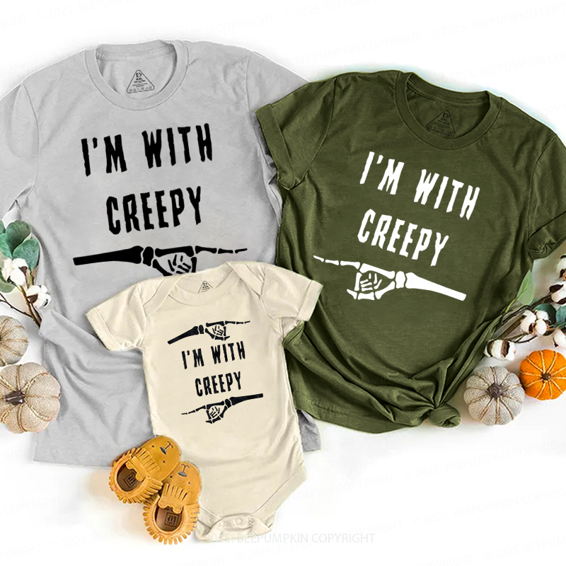 Personalized Creepy Crew Halloween Family Fun Matching Shirts