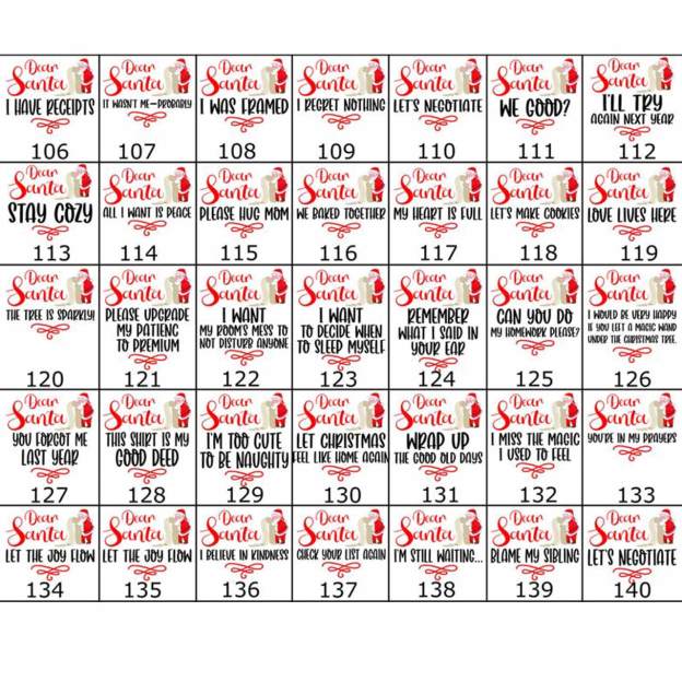 Personalized Dear Santa Christmas Family Matching Pajamas