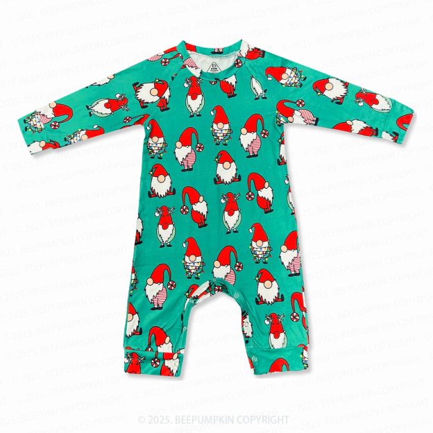 Merry Christmas Gnomies Family Matching Gnomes Pajamas Beepumpkin