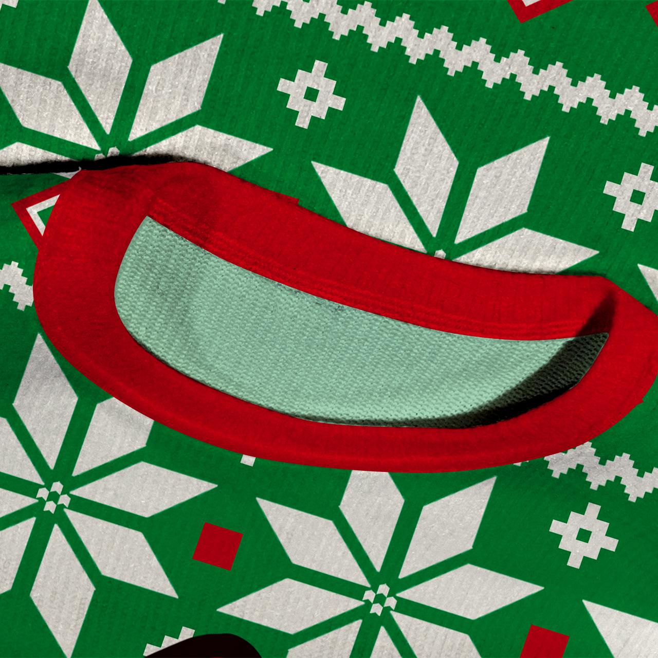 Grumpy Green Christmas Family Matching Knit Sweatshirt