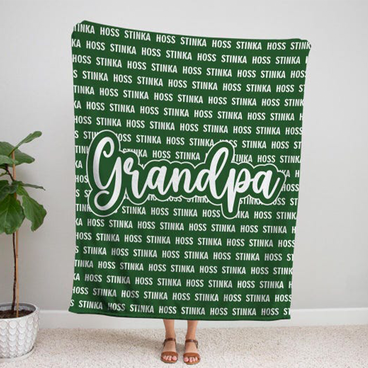 Personalized Grandma Blanket