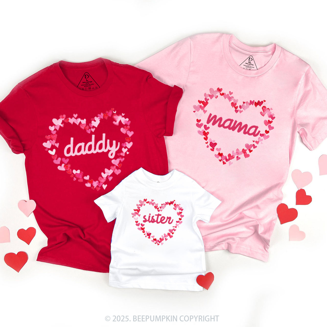 Personalized Love Connection Valentine's Day Family Shirt