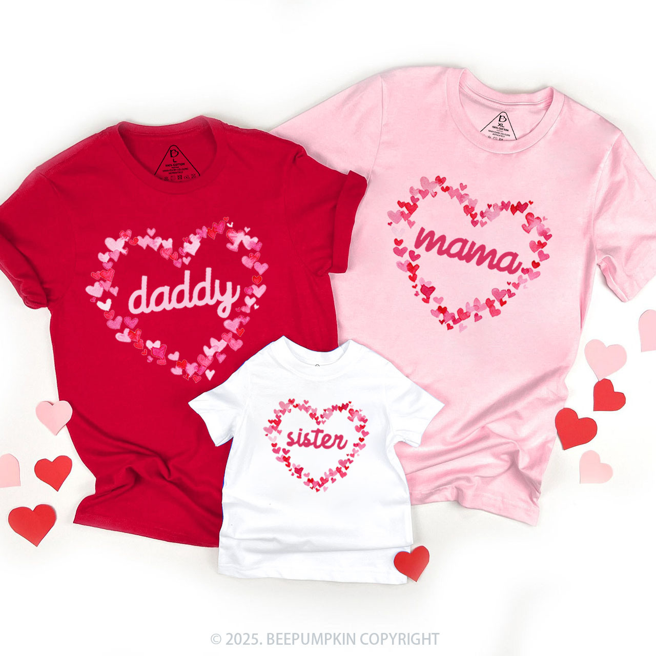 Personalized Love Connection Valentine's Day Family Shirt