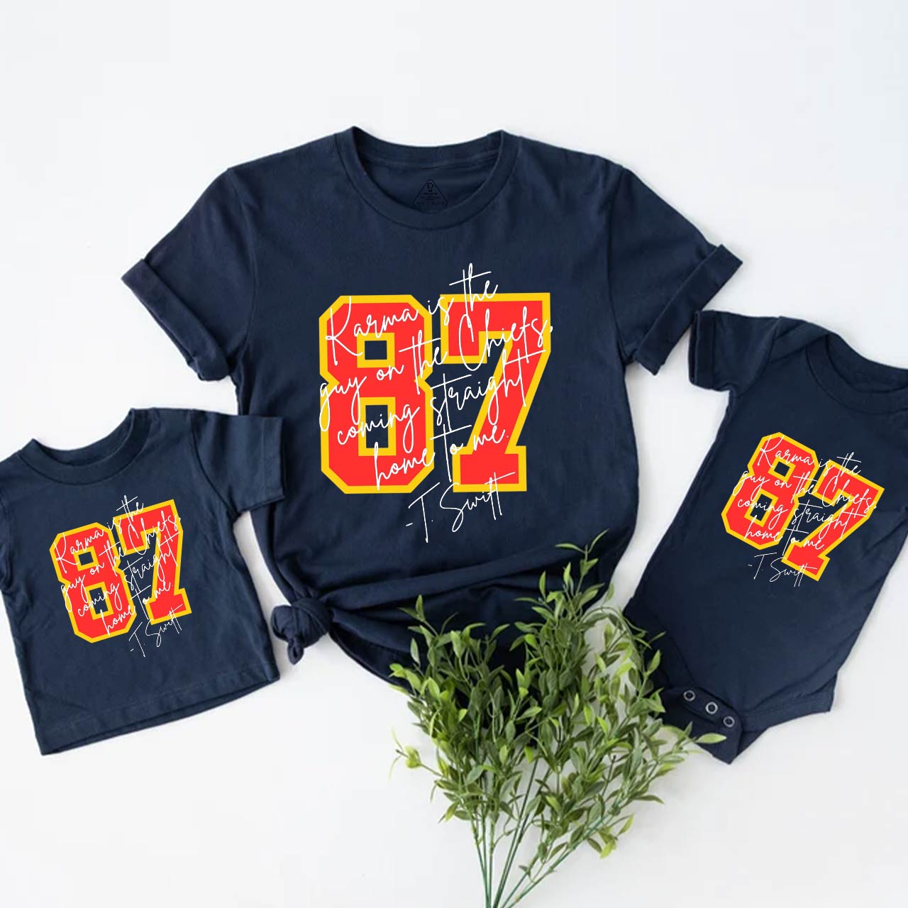 Game Day Energy Family Matching Tees Beepumpkin