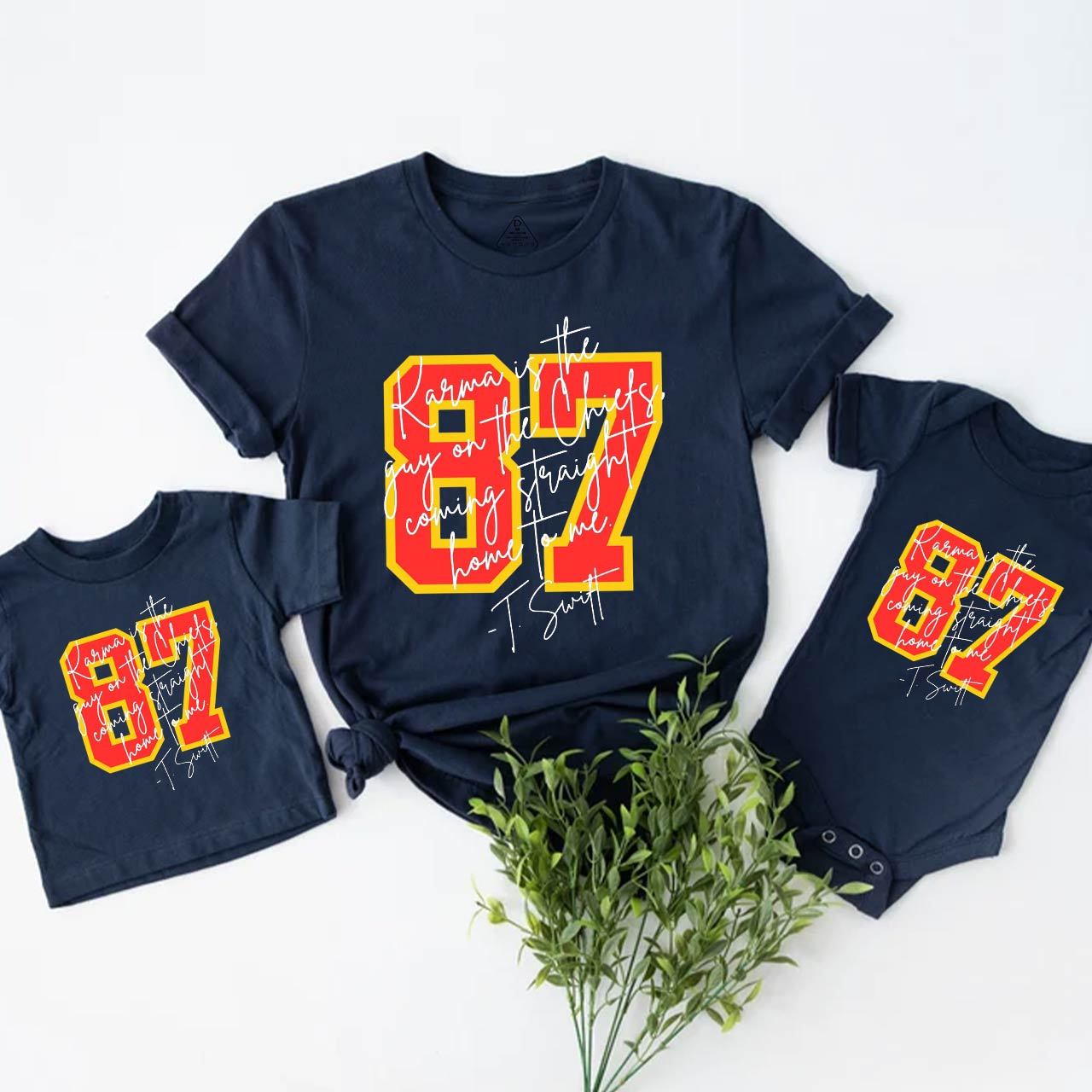 Game Day Energy Family Matching Tees Beepumpkin