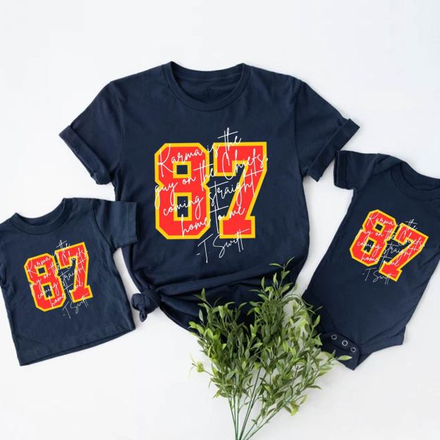 Game Day Energy Family Matching Tees Beepumpkin