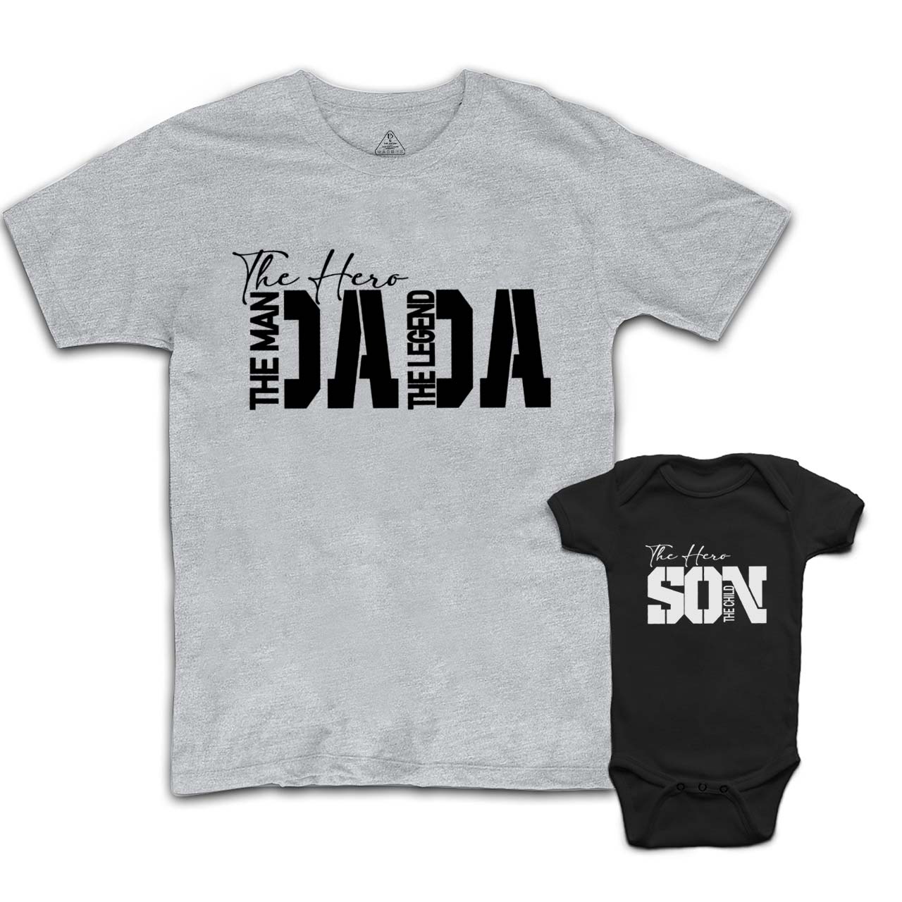 The Man The Legend Dad&Me Matching Shirts