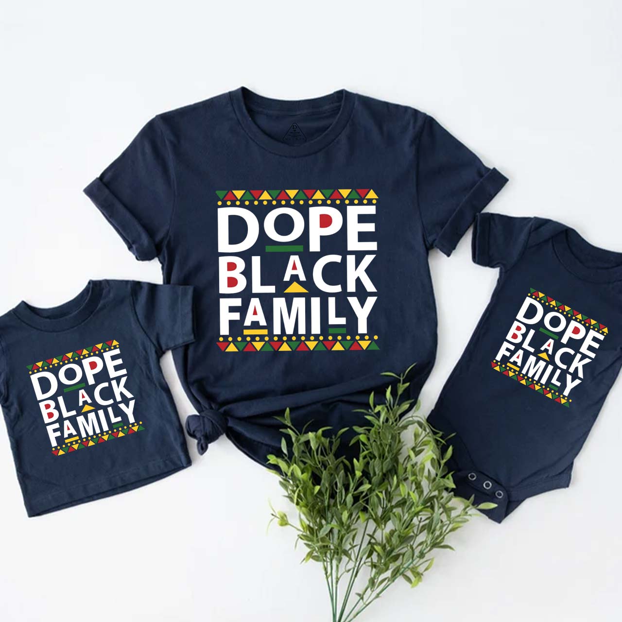 Dope Black Family Matching Tees Beepumpkin