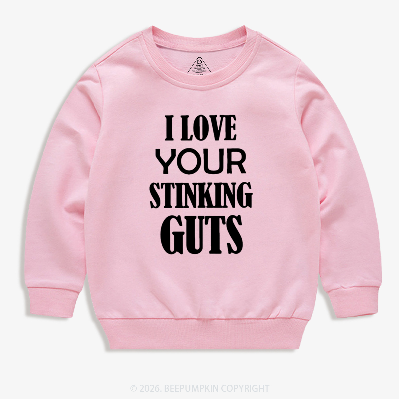 Love Your Stinking Guts Valentine's Day Kid's Sweatshirt