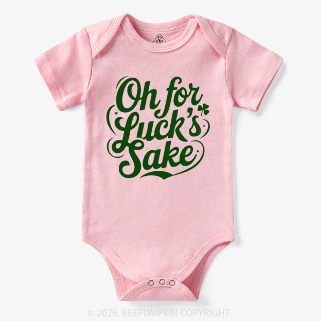 Oh For Luck’s Sake St. Patrick's Day Bodysuit