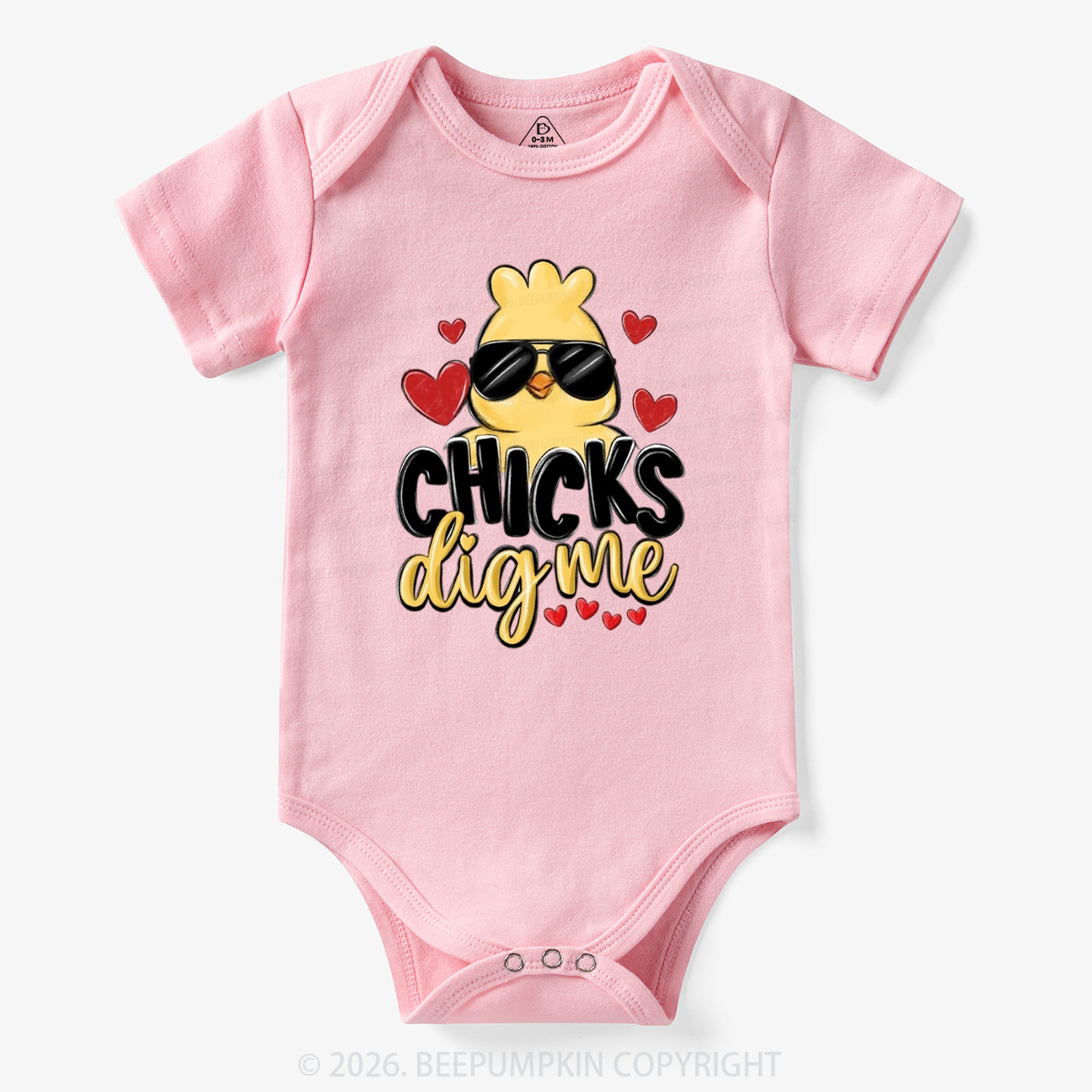 Chicks Dig Me Easter Bodysuit