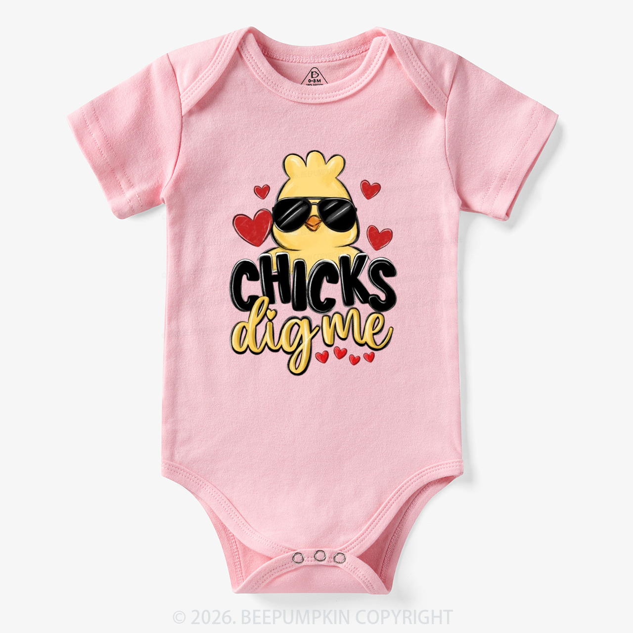 Chicks Dig Me Easter Bodysuit