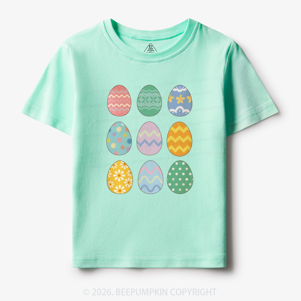 Cute Pastel Easter Egg Toddler&Kid's Tees