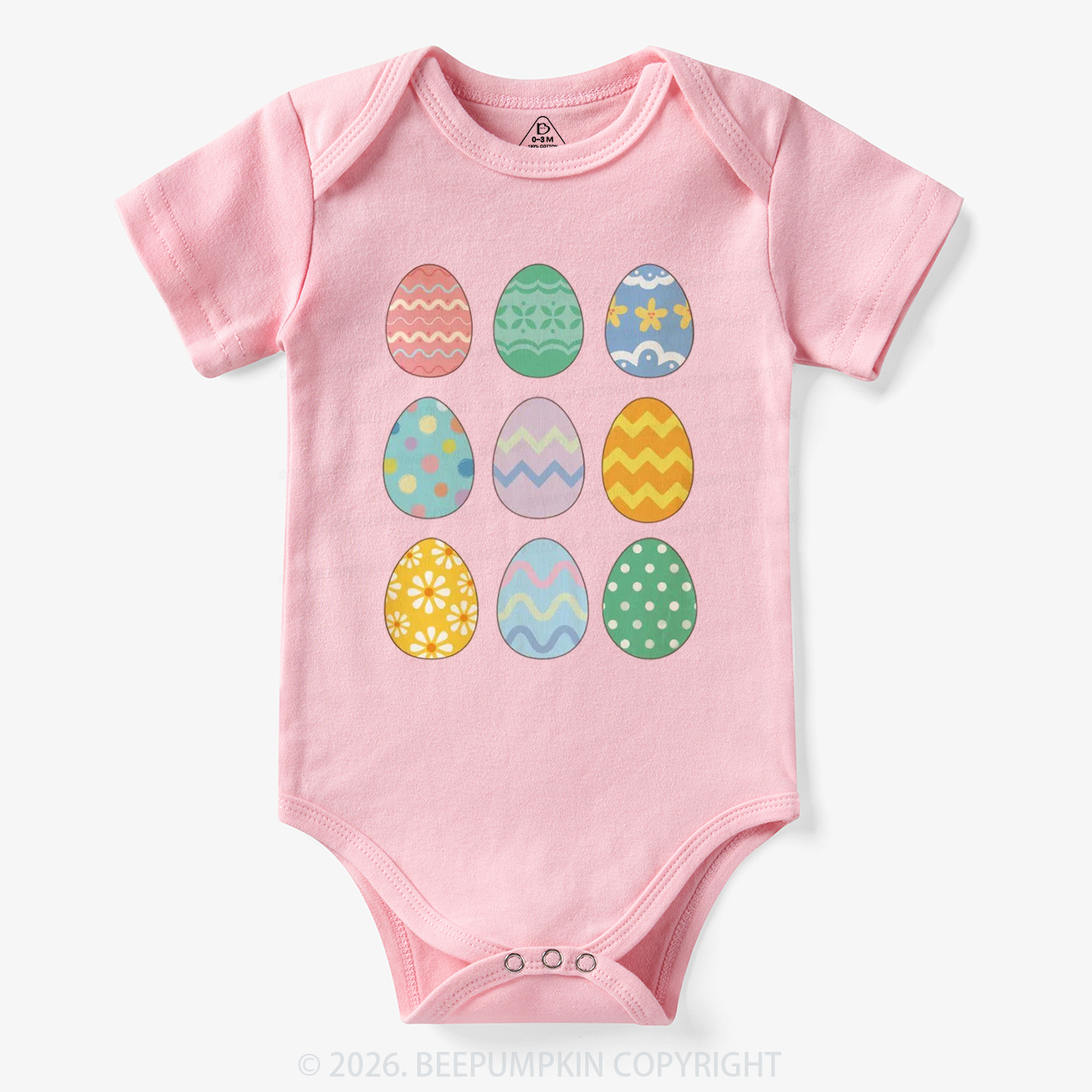 Cute Pastel Easter Egg Bodysuit
