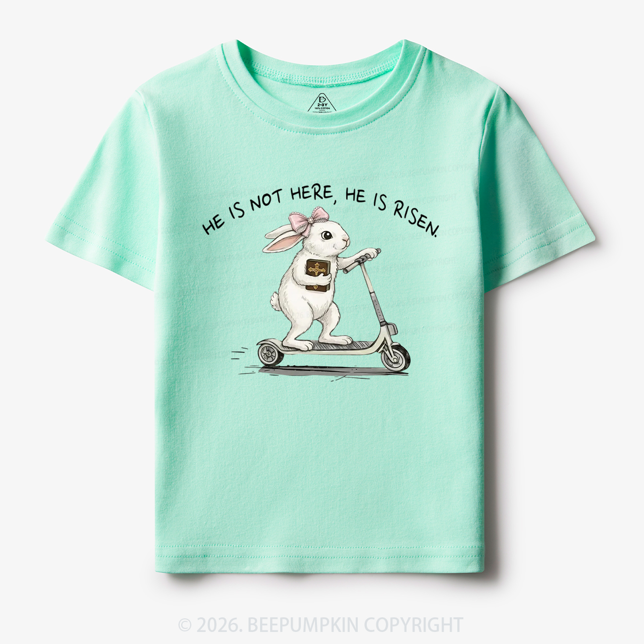 He Is Not Here He Is Risen Toddler&Kid's Tees