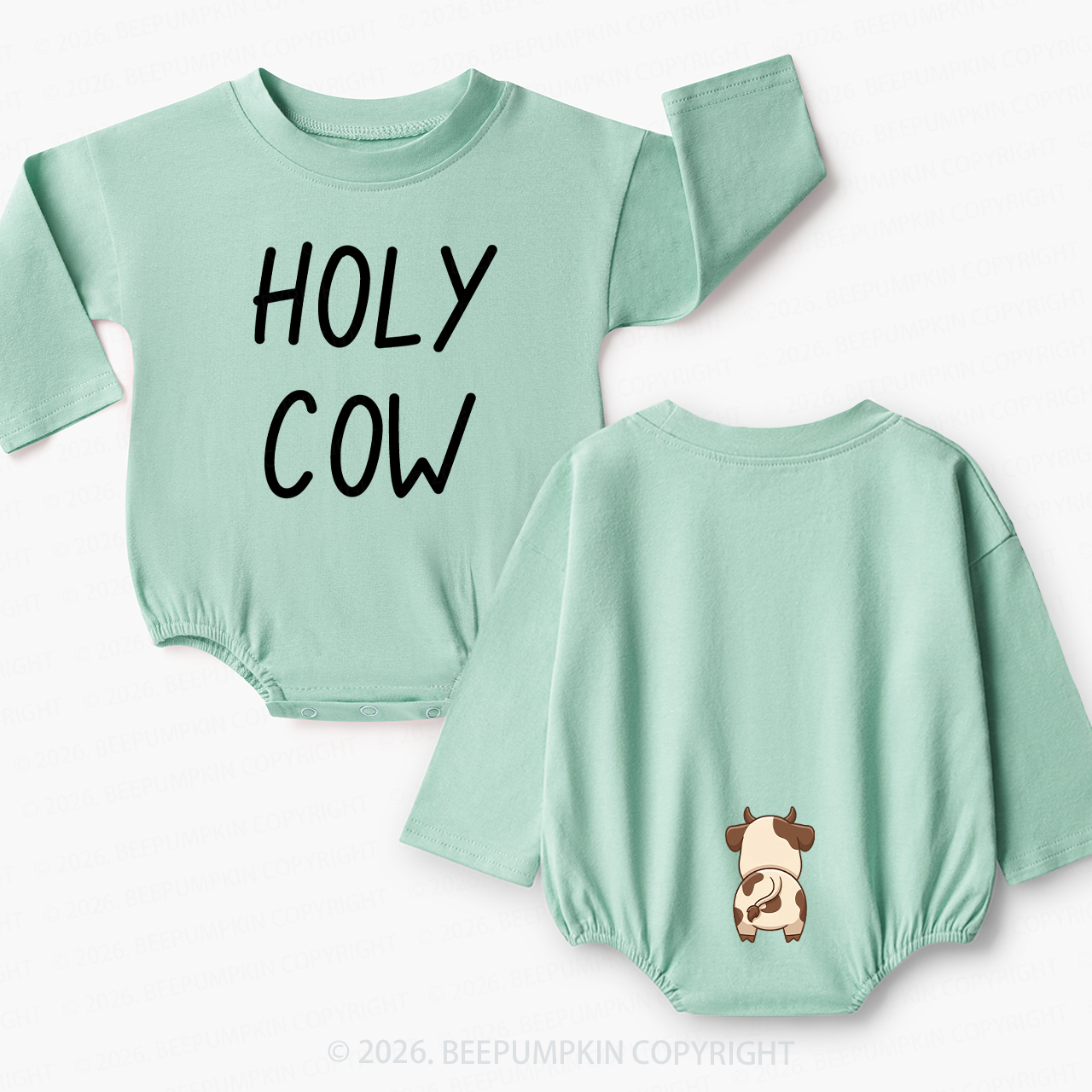 Holy Cow Baby Bubble Romper