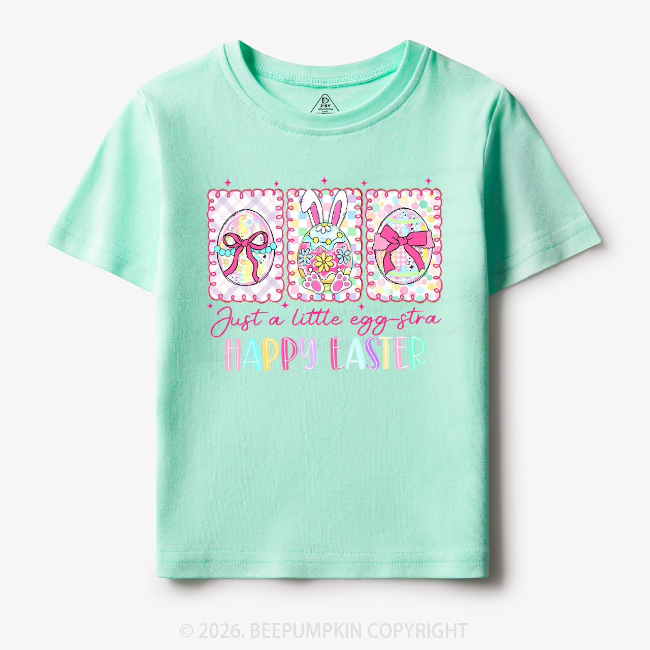 Just A Little Egg Star Easter Toddler&Kid's Tees
