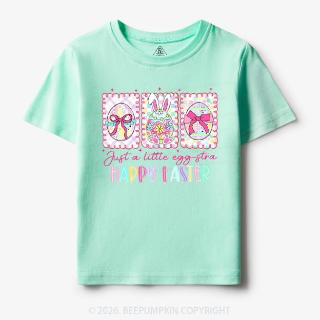 Just A Little Egg Star Easter Toddler&Kid's Tees