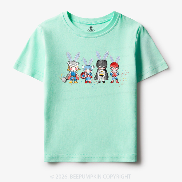 Easter Cute Cartoon Bunny Toddler&Kid's Tees