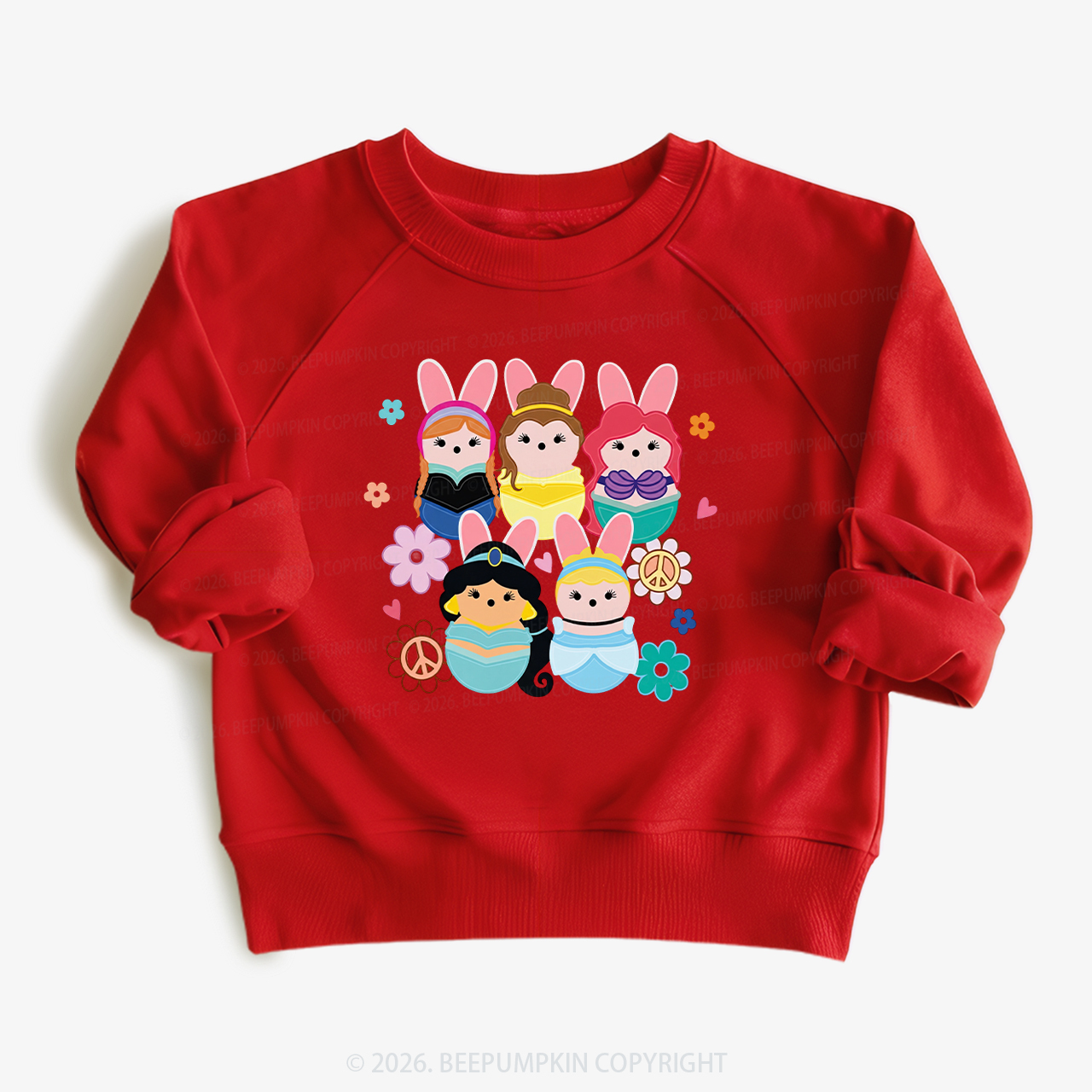 Dreamy Bunny Princess Kid's Sweatshirt