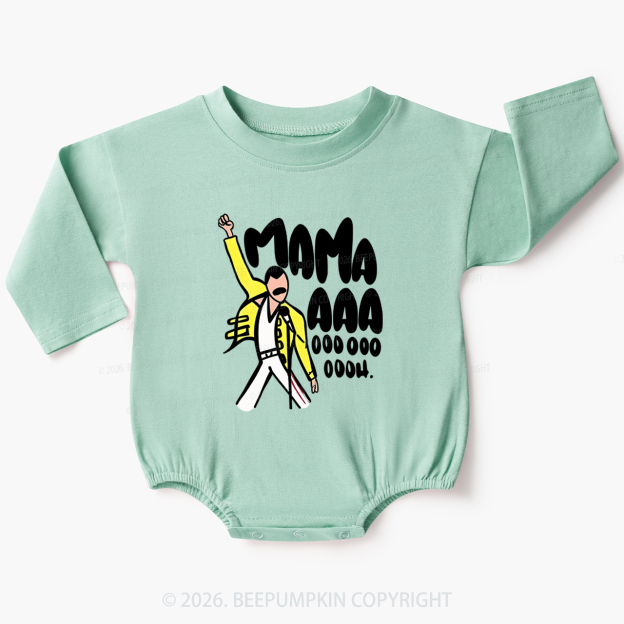 Mama Aaa Oooh Baby Bubble Romper Beepumpkin 8
