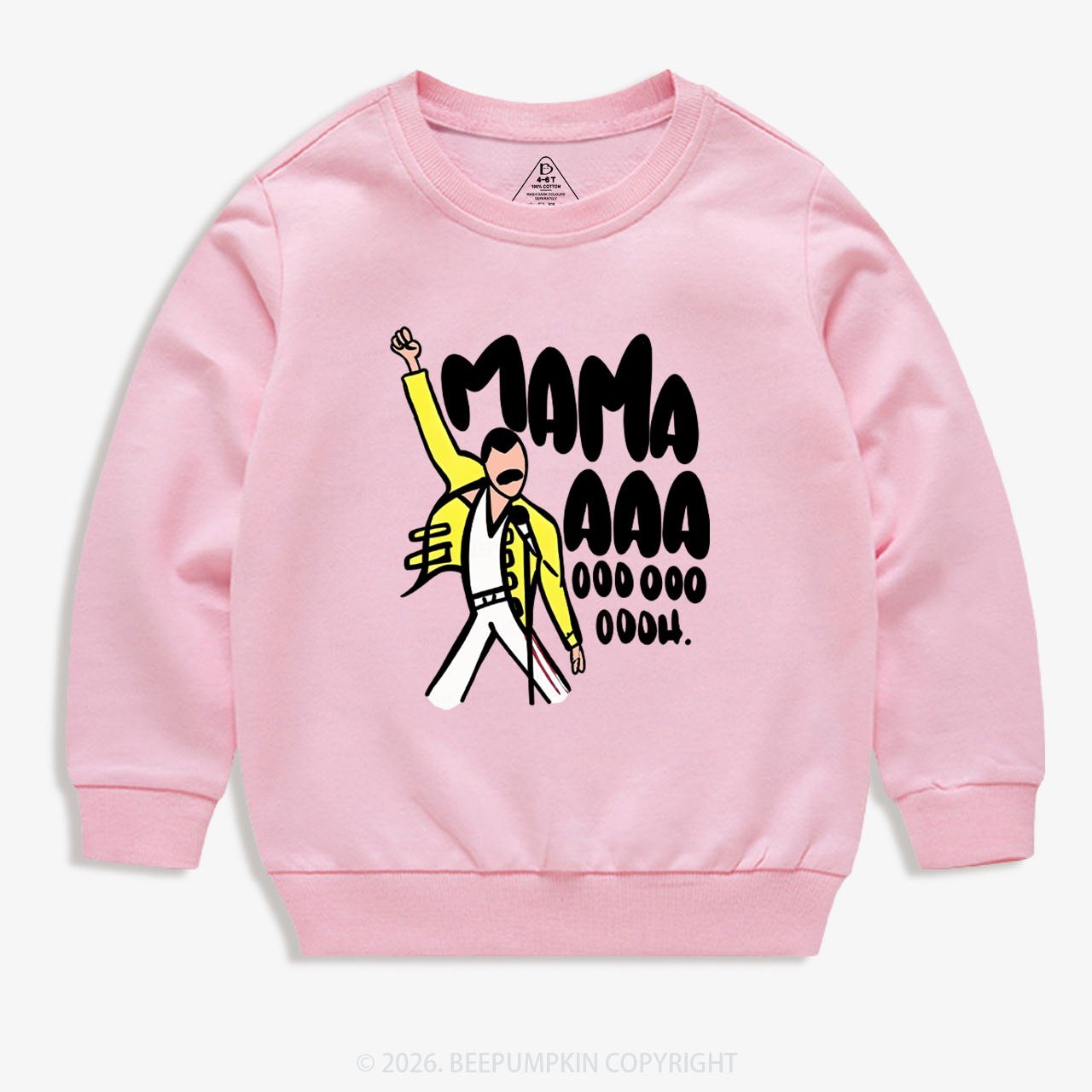 Mama Aaa Oooh Kid's Sweatshirt 8