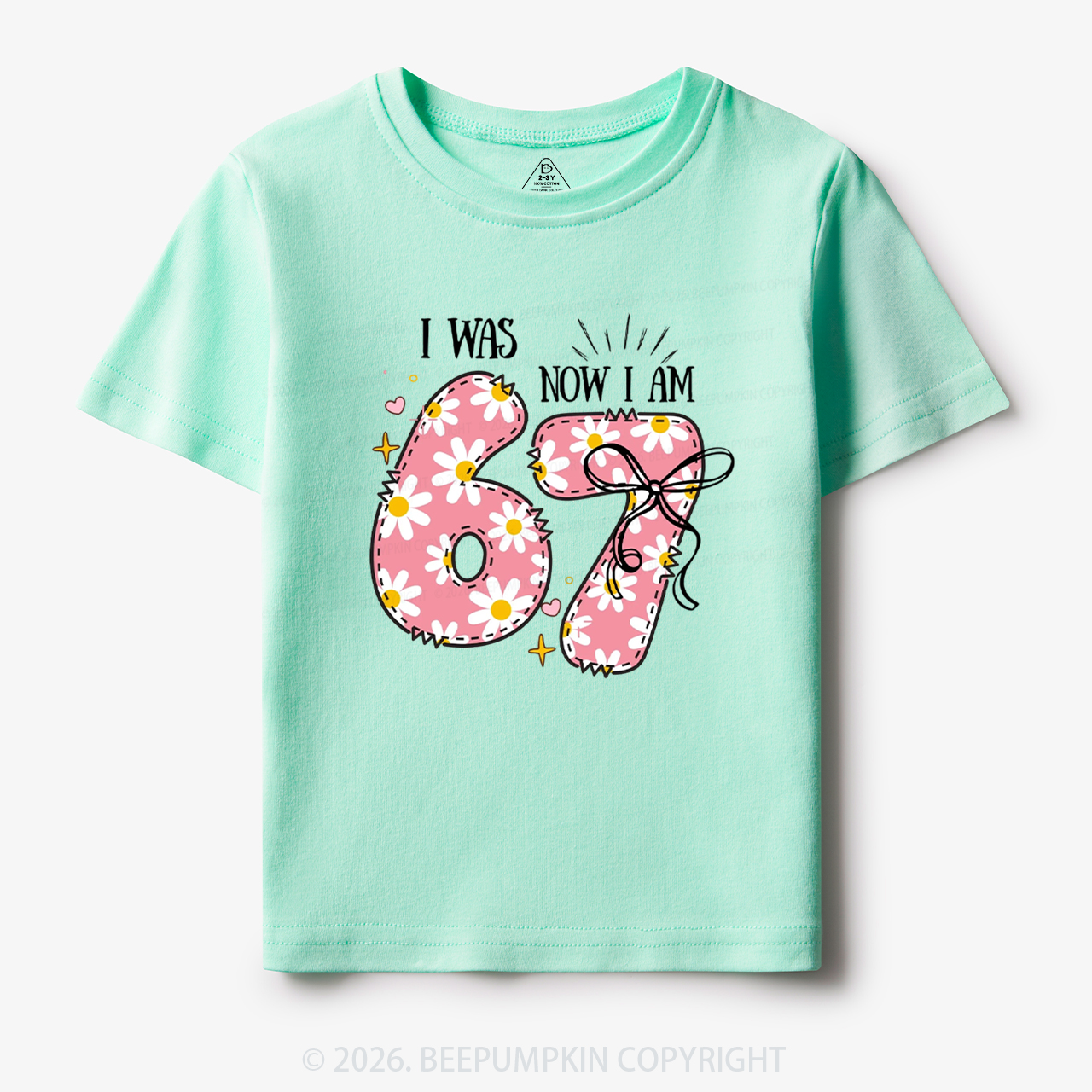 I Was 6 Now I'm 7 Toddler&Kid's Tees 7