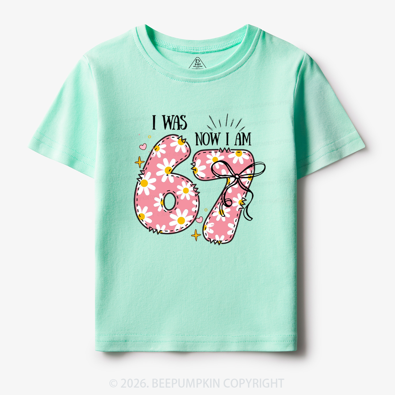 I Was 6 Now I'm 7 Toddler&Kid's Tees 7