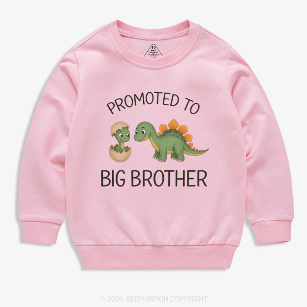 Promoted to Big Brother Kid's Sweatshirt