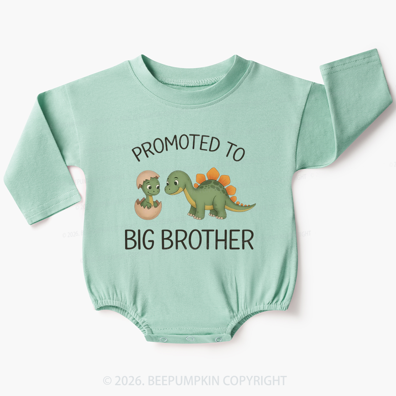 Promoted to Big Brother Baby Bubble Romper