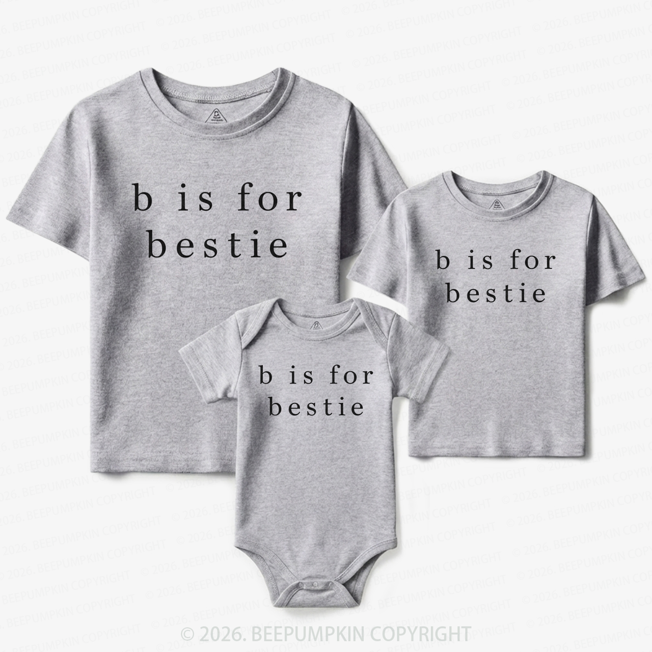 Bis For Bestie Matching Tees For Siblings