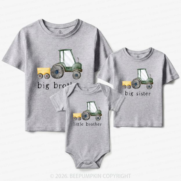 Tractor Country Matching Tees For Siblings