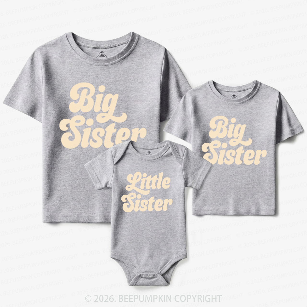 Groovy Sisters Matching Tees For Siblings