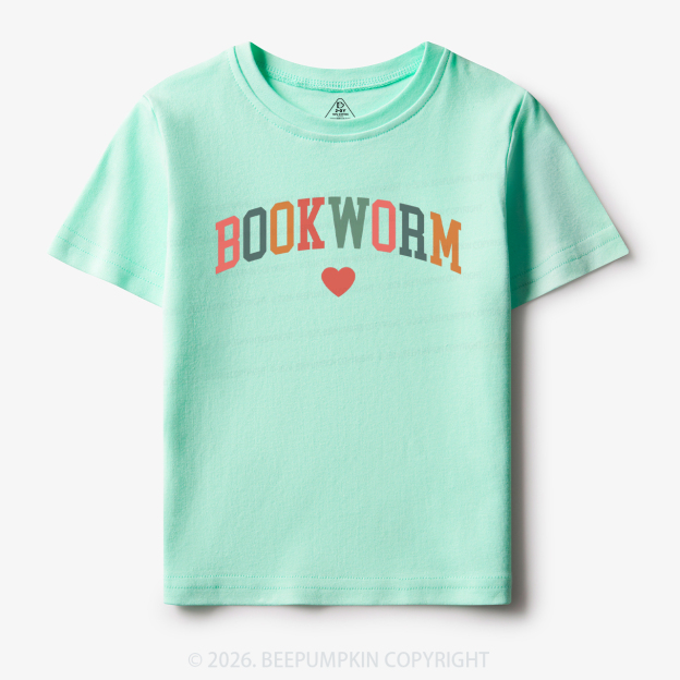 Bookworm Reading Toddler&Kid's Tees