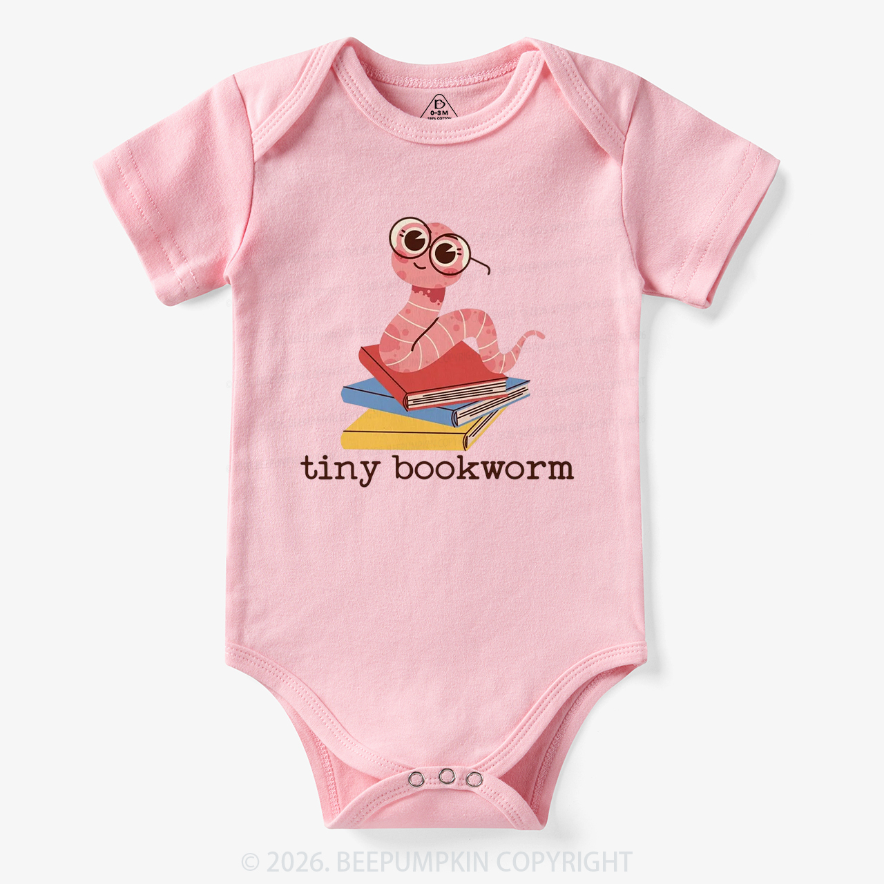 Tiny Bookworm Infant Vintage Bodysuit