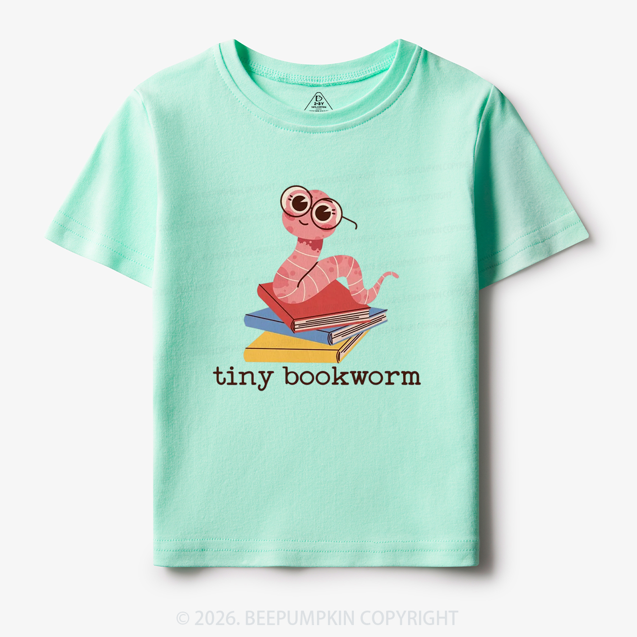 Tiny Bookworm Infant Vintage Toddler&Kid's Tees