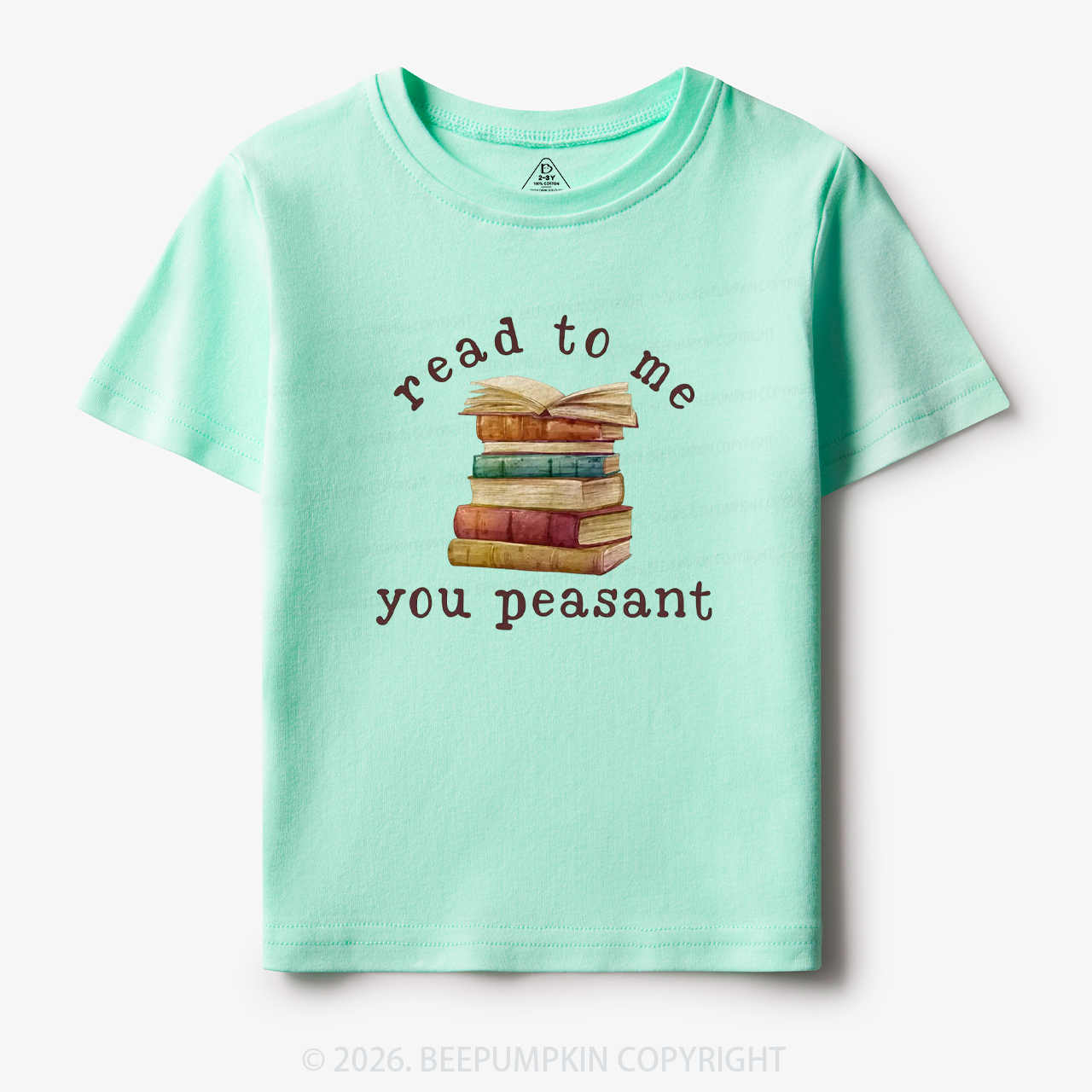 Read To Me You Peasant Book Lover Toddler&Kid's Tees