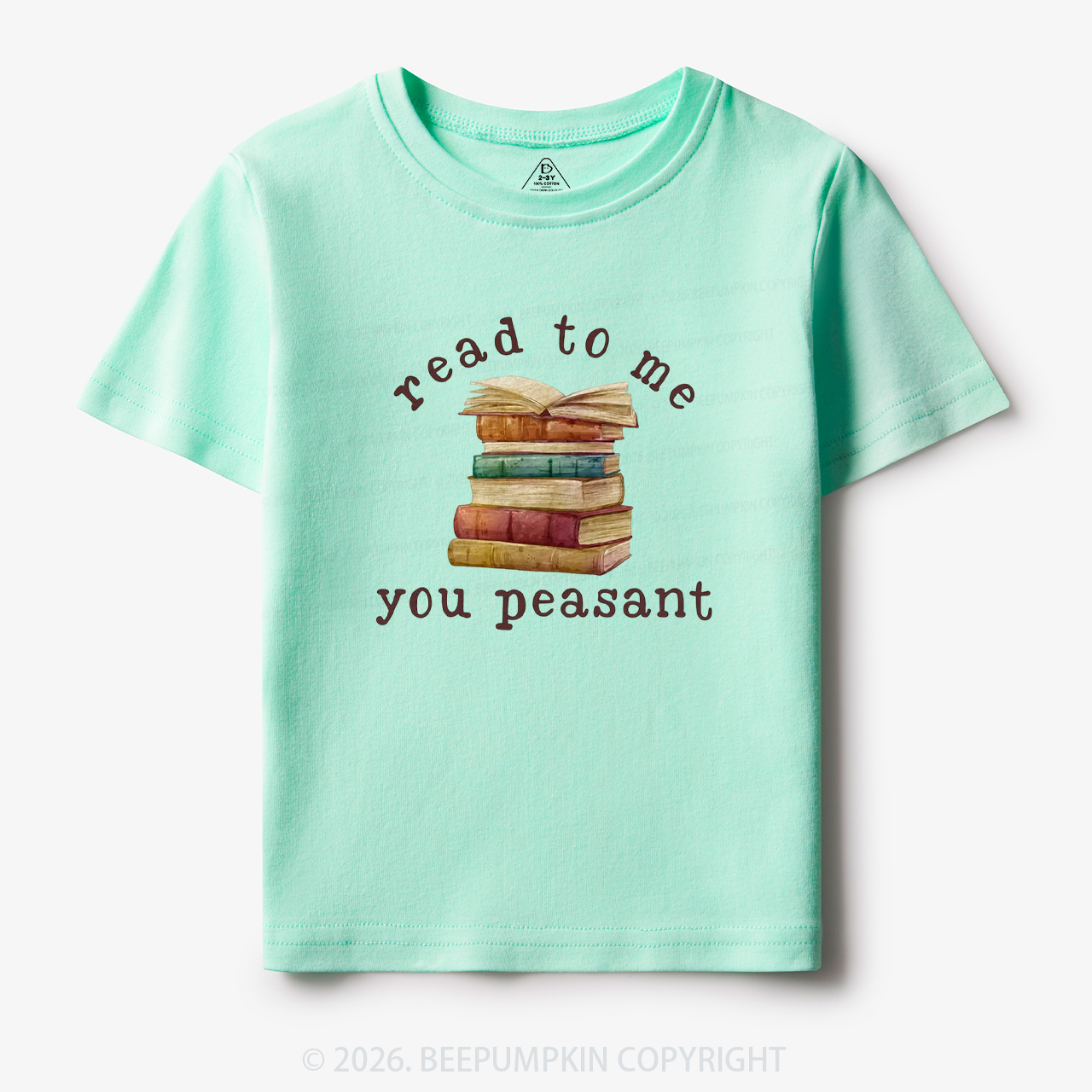 Read To Me You Peasant Book Lover Toddler&Kid's Tees