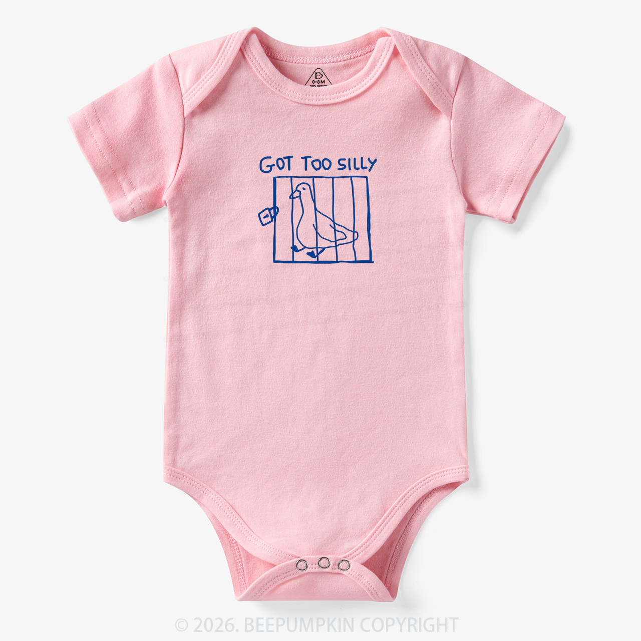 Got Too Silly Funny Meme Bodysuit