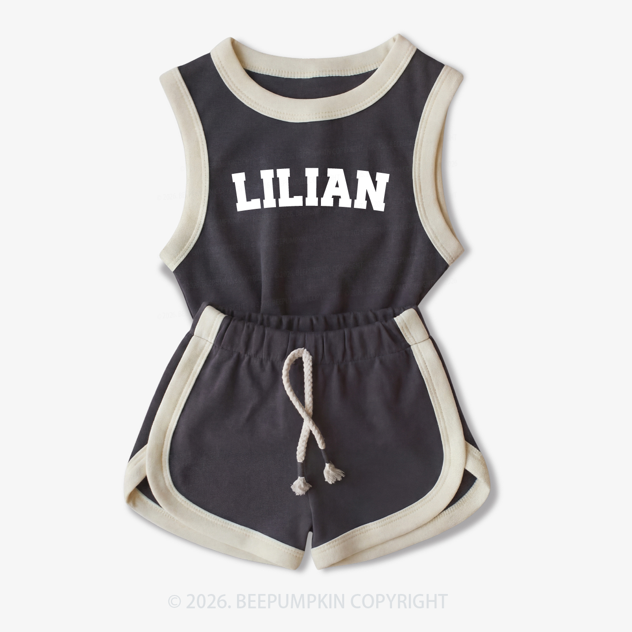 Personalized Name Baby Tank Top and Shorts Sets