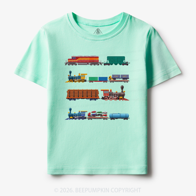 Rainbow Train Toddler&Kid's Tees