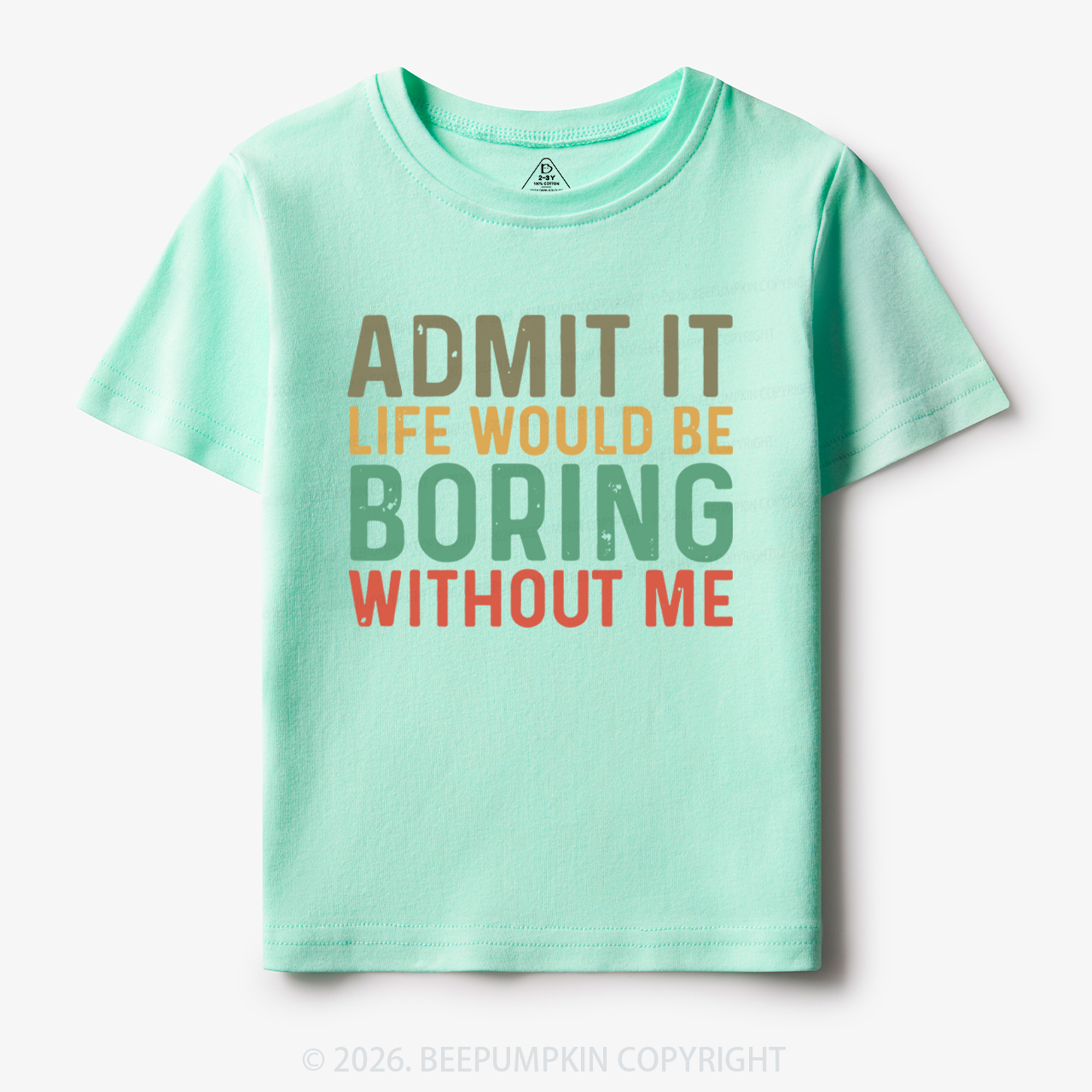 Sarcastic 'Admit It' Sassy Toddler&Kid's Tees