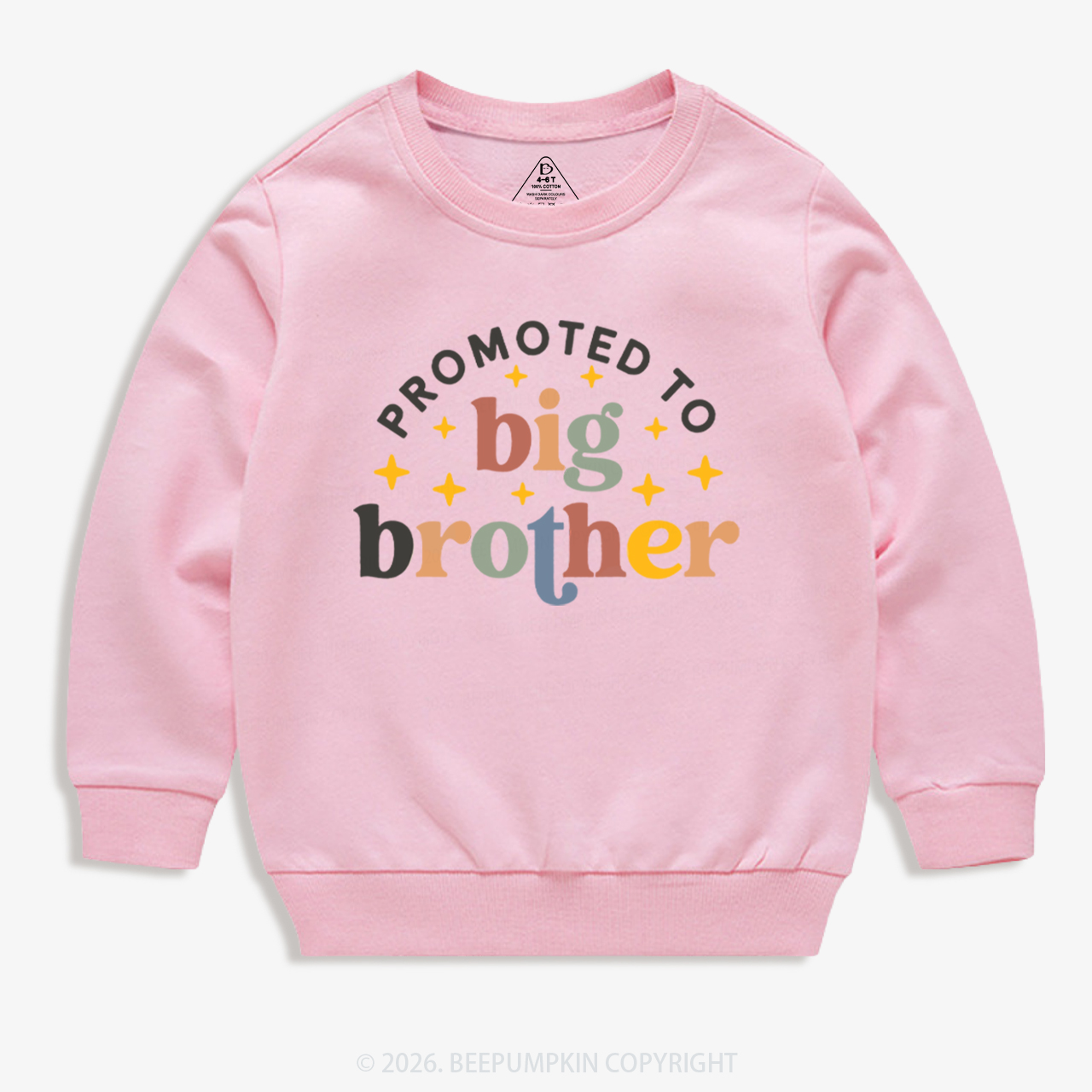 Future Promoted To Big Brother Kid's Sweatshirt