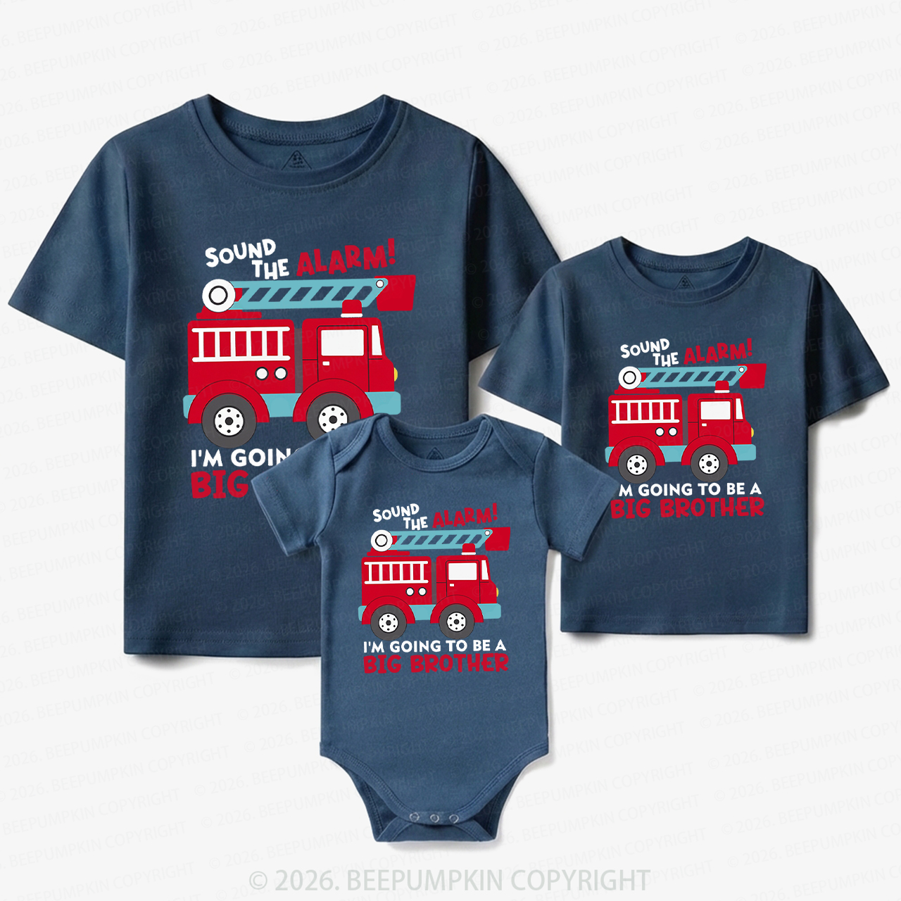 Big Brother Baby Announcement Matching Tees For Siblings